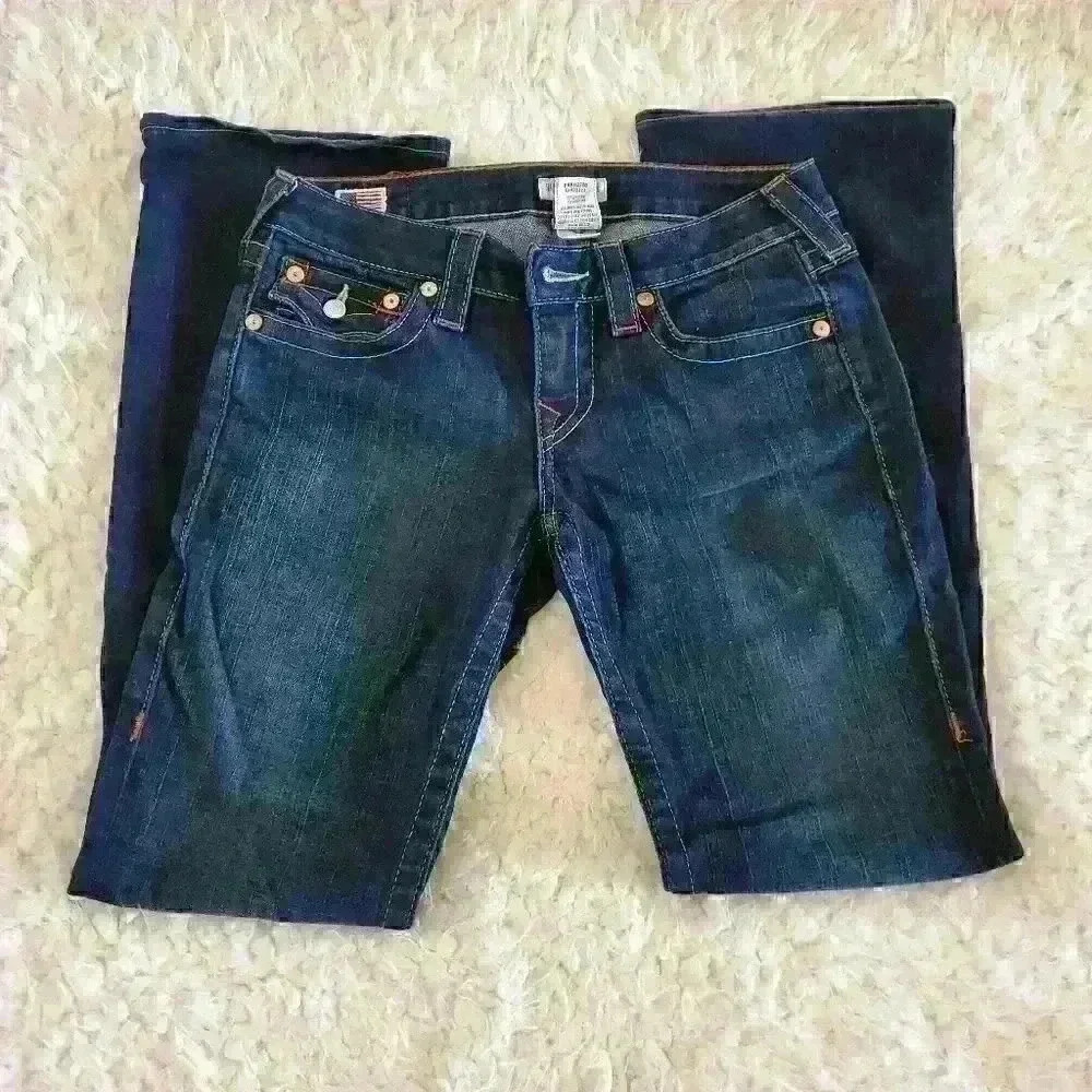 True Religion Women's Petite Jeans Size 28 - Picture 3 of 7